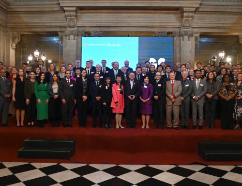 1° Encuentro de Embajadores y Embajadoras, representantes de las Cámaras de Comercio Binacionales y Organismos Internacionales
