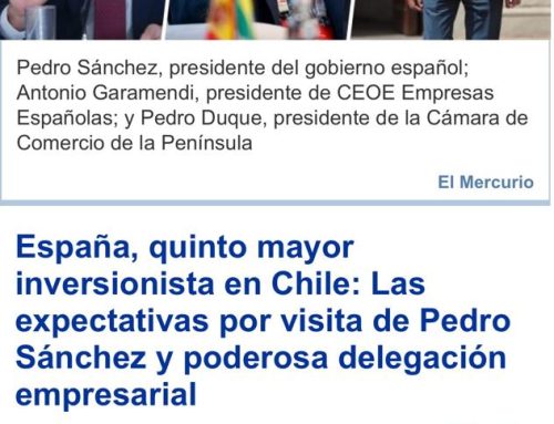 España, quinto mayor inversionista en Chile: Las expectativas por visita de Pedro Sánchez y poderosa delegación empresarial