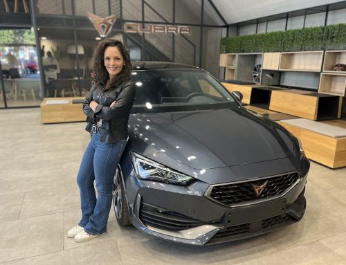 Macarena Bravo, Gerente de Marca de Seat/Cupra: «Este año, tendremos una gran ofensiva de productos, con todas nuestras marcas. Serán más de 15 lanzamientos entre Volkswagen, Audi, CUPRA, SKODA y también junto a nuestras marcas de Camiones.»