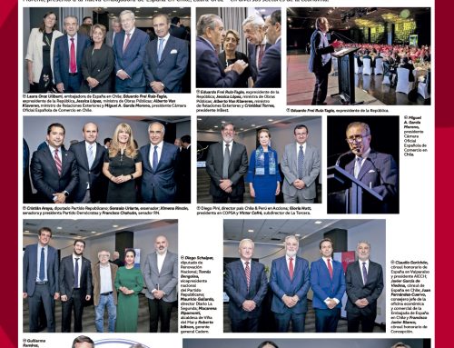 Nuestra Cena Anual 2025 fue parte de las páginas sociales de La Tercera, reflejando el espíritu de encuentro y colaboración que caracteriza a este evento emblemático de la Cámara Oficial Española de Comercio en Chile.
