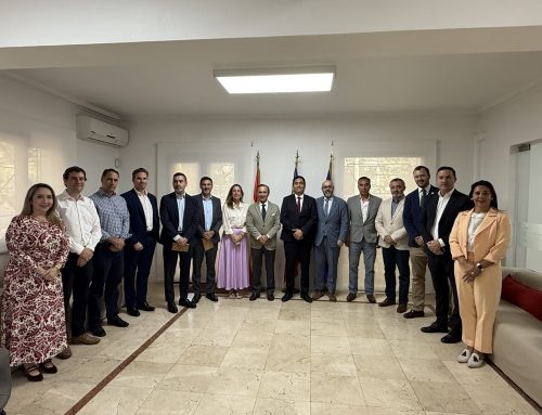 Cámara Española recibió al subsecretario del Interior para abordar el panorama de seguridad y las proyecciones ante el futuro cambio de mando.