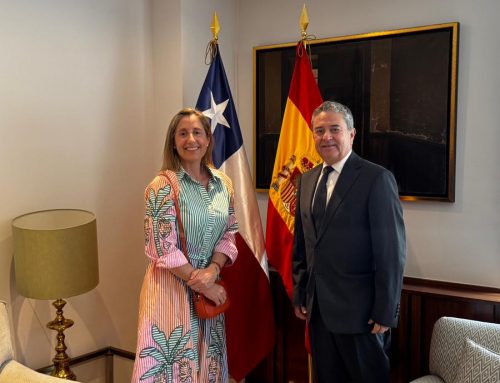 Cámara sostiene encuentro protocolar con el Embajador de Chile en España, Jaime Coloma.